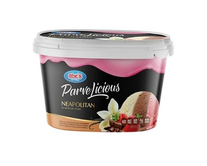 abes Dairy Free Frozen Dessert, Neapolitan - 1.65 L