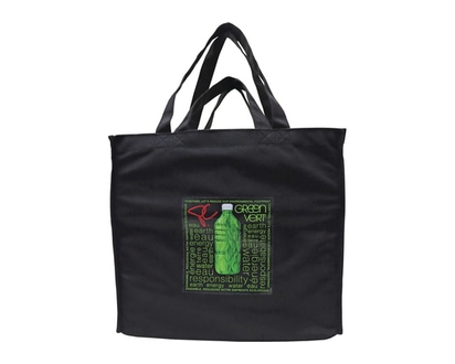 President's Choice Reusable Grocery Shopping Bag, Large, Black - 1.0 EA