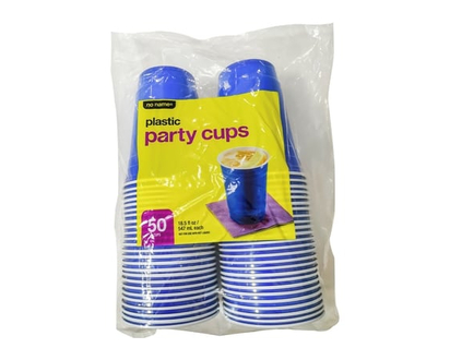 Sans Nom Verres à bière, bleu, 18,5 oz, paq. de 50 - 1.0 EA
