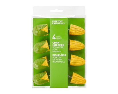 Everyday Essentials Corn on the Cob Corn Holders 4 pack - 1.0 EA