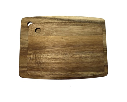 President's Choice Set of 2 Acacia Wood Cutting Boards - 1.0 EA
