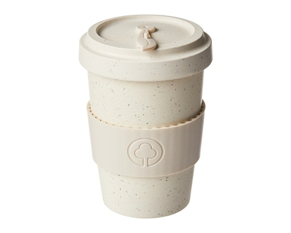le Choix du Président Grande tasse de voyage en fibres de bambou – Crème - 1.0 EA