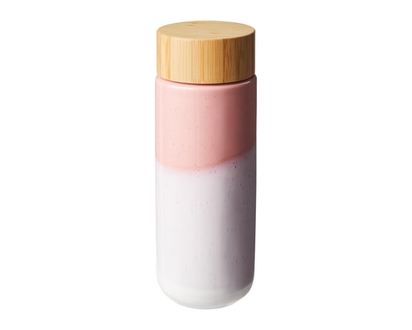 Life at Home Tall Lidded Travel -Pink - 1.0 EA