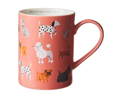 Life at Home Grande tasse cylindrique – Chiens - 1.0 EA