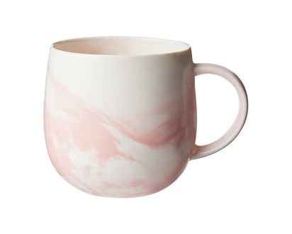 Life at Home Marble Mug -Pink - 1.0 EA