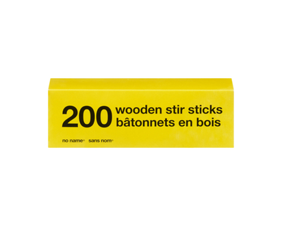 No Name Wood Coffee Stirrer, 7 in - 200.0 EA