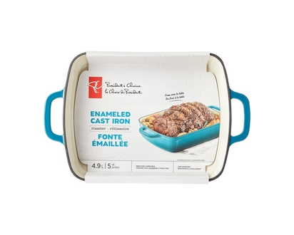 President's Choice Enameled Cast Iron Roaster - 1.0 EA