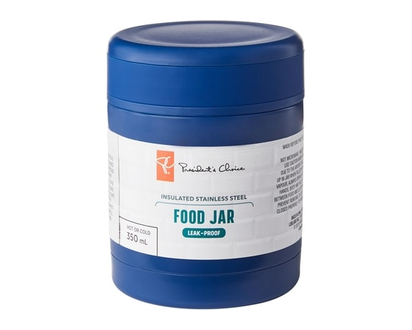 President's Choice 350ml Food Jar, Blue - 1.0 EA