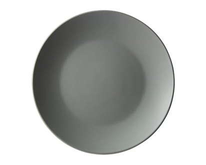 Matte Dinner Pl Grey - 1.0 EA