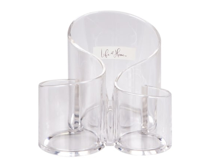 Life at Home Makeup Brush Holder - 1.0 EA
