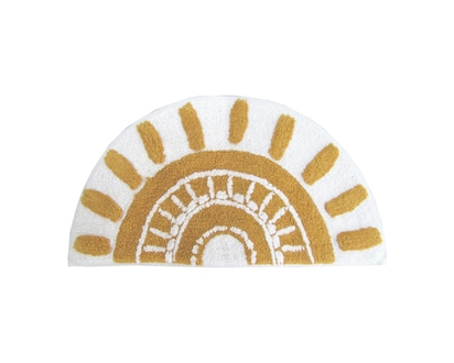 Life at Home Cotton Semi-Circle Sun Bath Rug - 1.0 EA