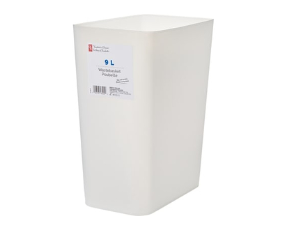 President's Choice 9L Wastebasket White - 1.0 EA