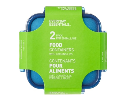 Everyday Essentials EE LOCKING LID 2X450 ML - 2.0 EA
