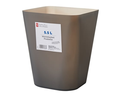 President's Choice 5.5L Wastebasket Gray - 1.0 EA