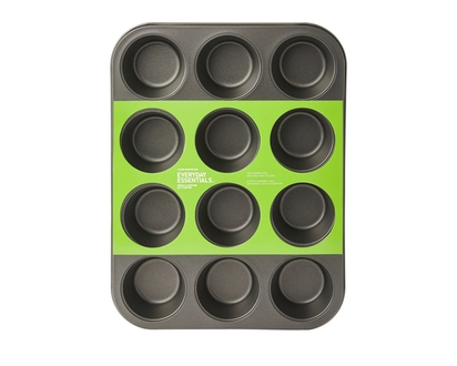 Everyday Essentials Non-Stick Carbon Steel 12 Cup Muffin Pan - 1.0 EA