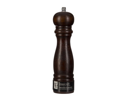 President's Choice 8" Wooden Peppermill, Chocolate - 1.0 EA