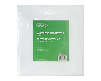 Everyday Essentials Mattress Protector, Twin - 1.0 EA