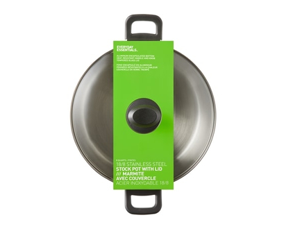 Everyday Essentials 8qt Stainless Steel Stock Pot - 1.0 EA