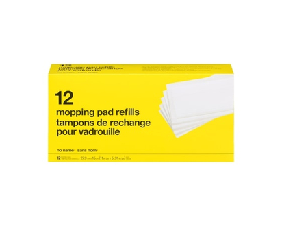 No Name Mopping Pad Refills, 12-Pack - 12.0 EA