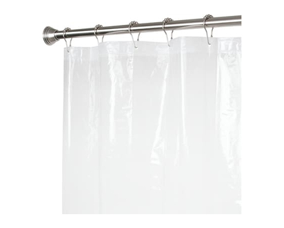 Everyday Essentials Lightweight Shower Liner, Clear - 1.0 EA