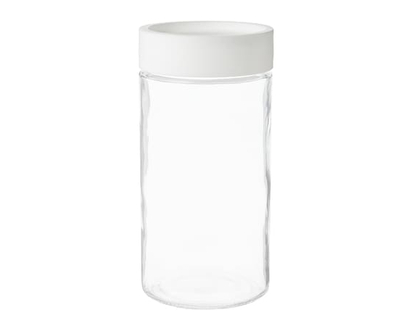 Everyday Essentials Glass Canister with Matte Lid, Large - 1.0 EA