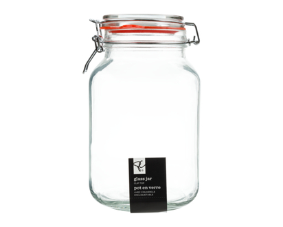 President's Choice Square Clip Top Jar 2L - 1.0 EA