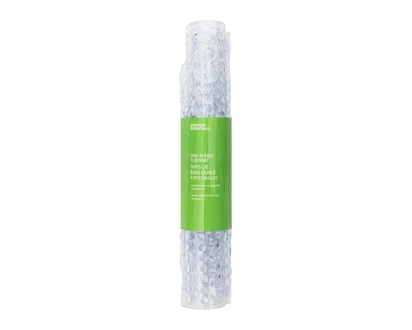 Everyday Essentials Tub Mat, Oval Bubble, Clear - 1.0 EA