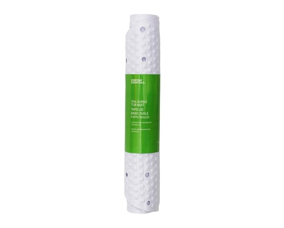 Everyday Essentials Tub Mat, Oval Bubble, White - 1.0 EA