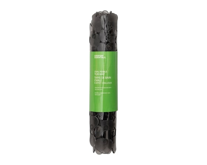 Everyday Essentials Tub Mat, Oval Pebble. Smoke - 1.0 EA