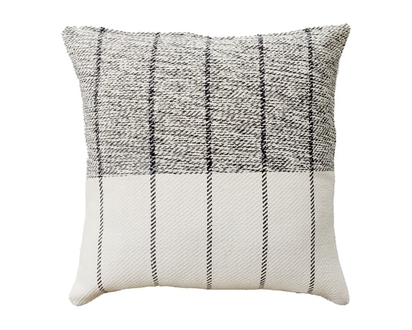 Life at Home Boho Wide Stripe Cushion Cover, 18 in x 18 in - 1.0 EA
