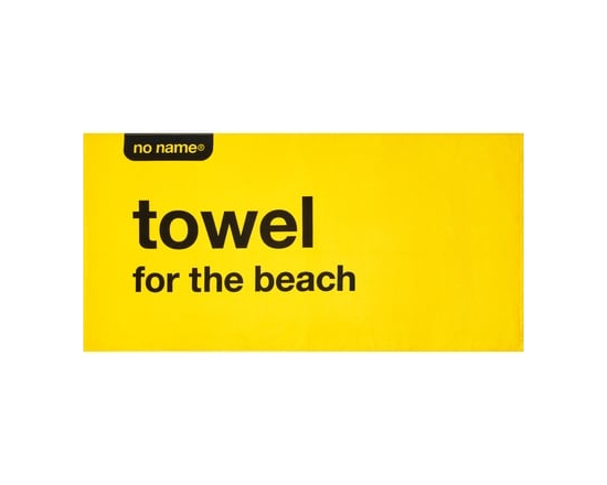 No Name Beach Towel - 1.0 EA