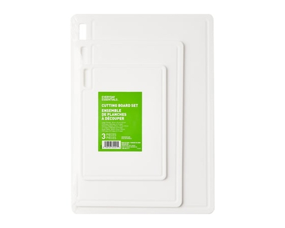 Everyday Essentials Cutting Board Set, 3 Pieces - 1.0 EA