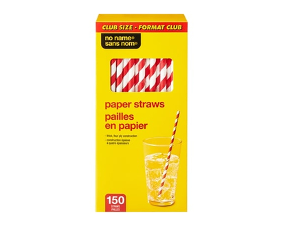 Sans Nom Pailles en papier, 150 pailles - 150.0 EA