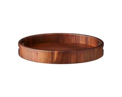 President's Choice Acacia Round Tray - 1.0 EA