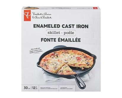 President's Choice Enameled Cast Iron Skillet - 1.0 EA