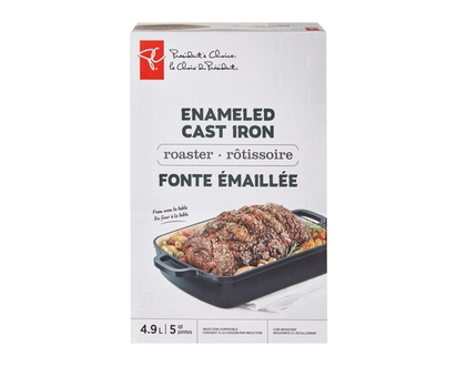 President's Choice Enameled Cast Iron Roaster - 1.0 EA