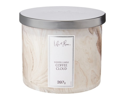 Life at Home Scented Candle Coffee Cloud - 1.0 EA