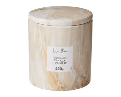 Life at Home Scented Candle Vanilla Cashmere - 1.0 EA