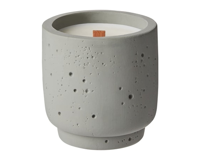Life at Home Scented Candle Grey Suede - 1.0 EA