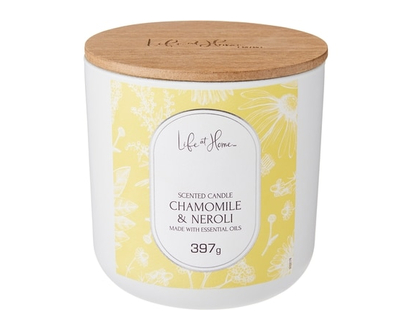 Life at Home Scented Candle Chamomile & Neroli - 1.0 EA