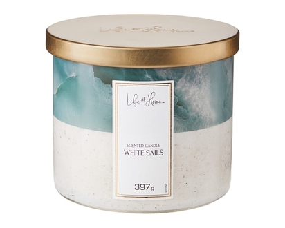 Life at Home Scented Candle White Sails - 1.0 EA