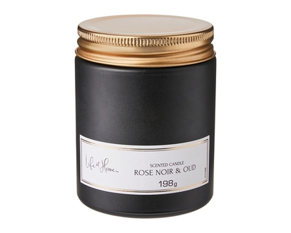 Life at Home Scented Candle Rose Noir & Oud - 1.0 EA