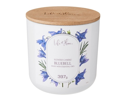 Life at Home Scented Candle Bluebell - 1.0 EA