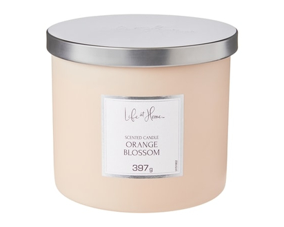 Life at Home Scented Candle Orange Blossom - 1.0 EA