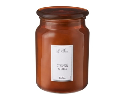 Life at Home Scented Candle Almond & Shea - 1.0 EA
