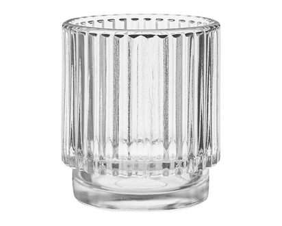 Life at Home Porte-chandelle votive cannelé - 1.0 EA