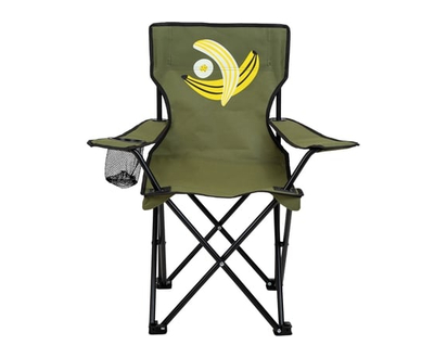 Everyday Essentials Kids Folding Camp Chair-Banana - 1.0 EA