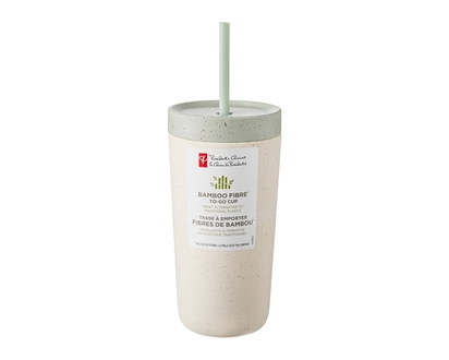 President's Choice Bamboo Fibre To Go Cup - Mint - 1.0 EA