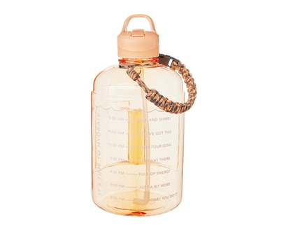 Life at Home 1 Gallon Water Bottle - Apricot - 1.0 EA