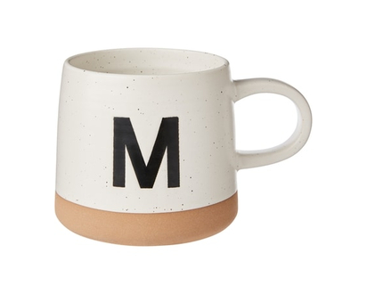 le Choix du Président Grande tasse à monogramme (M) - 1.0 EA